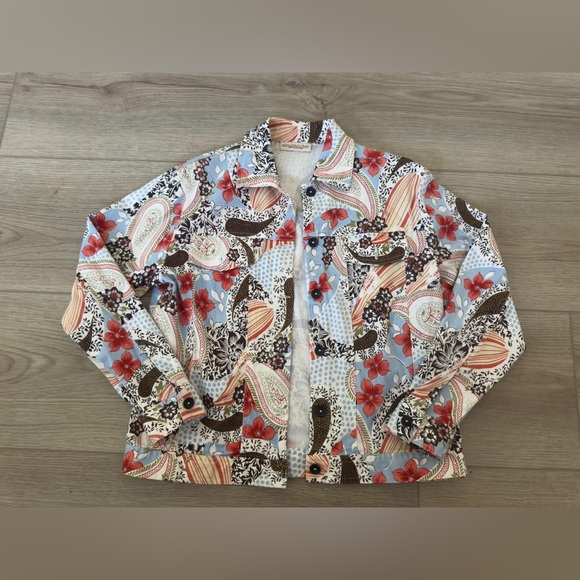 Monterey Bay Multicolor Floral Jacket 🧥 - Picture 1 of 9